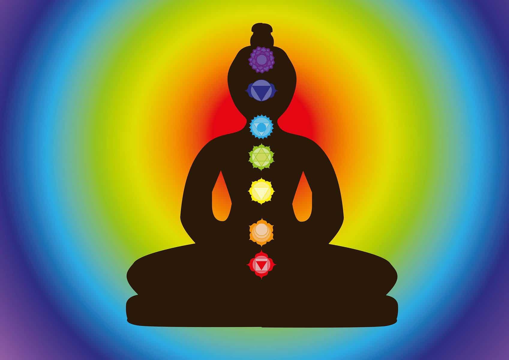 Les  chakras principaux
